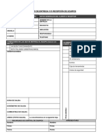 Formato de Entrega de Equipos