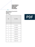 Daftar Penerima Vaksinasi Covid-19 di Puskesmas Kabupaten/Kota, Provinsi