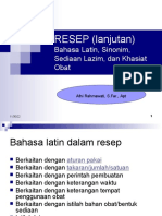 Resep Lanjutan