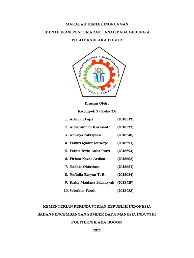 3A Kelompok 5 Pencemaran Tanah PDF