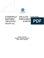 Ethiopian Health Center Reform Manual