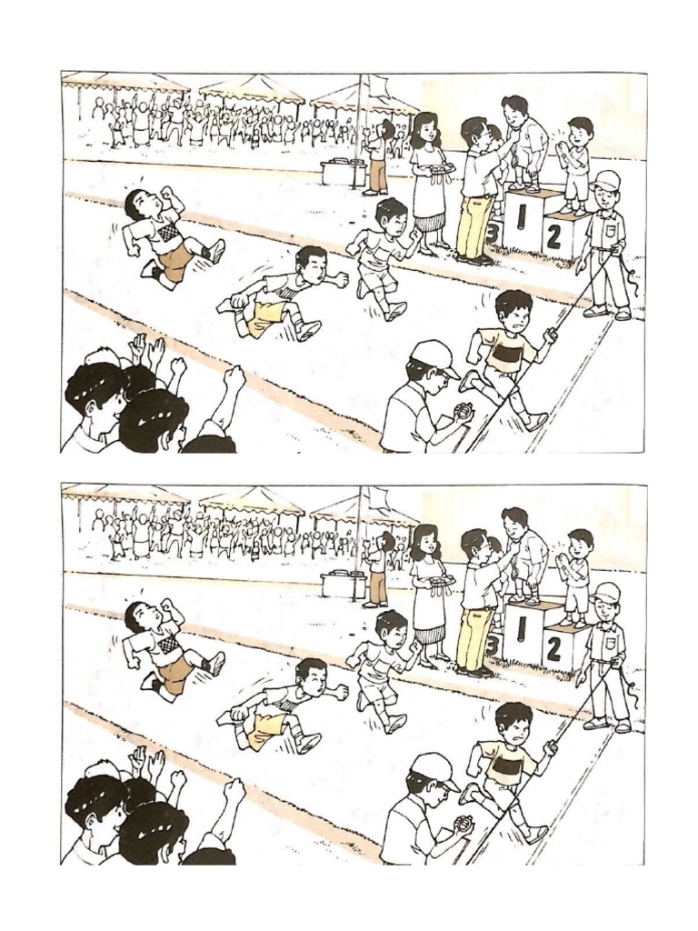 Gambar Bina Ayat Suasana Hari Sukan | PDF