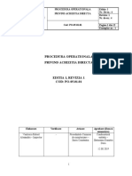 PO - 05.01.01 Achizitia Directa