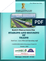 Ensuring Safety Through Proper Stabling and Securing of Trains