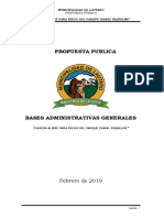 Bases Administrativas Tipo PDF