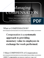 Compensation HRM