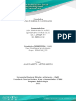 Estadistica PASO 3 Planeación