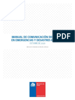 Manual Comunicacion de Riesgo Minsal Versión 1.0 18 Diciembre 2020