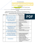 Six Week Cybersecurity Program For Professionals 02232022