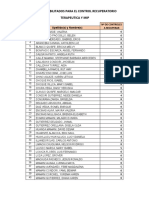 Lista de Habilitados para El Control Recuperatorio Terapeutica Y Mip