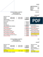 Ejercicio Preparación Estados Financieros Proyectados