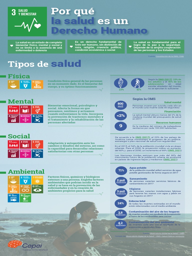 Salud: Un Derecho Humano Esencial | PDF | Salud mental | Agua