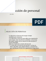 Selección de Personas