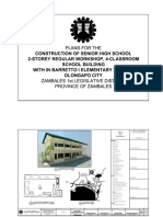 Typical Plan For Construction of 2 STOREY Regular Workshop, 4 CLASSROOM SHS