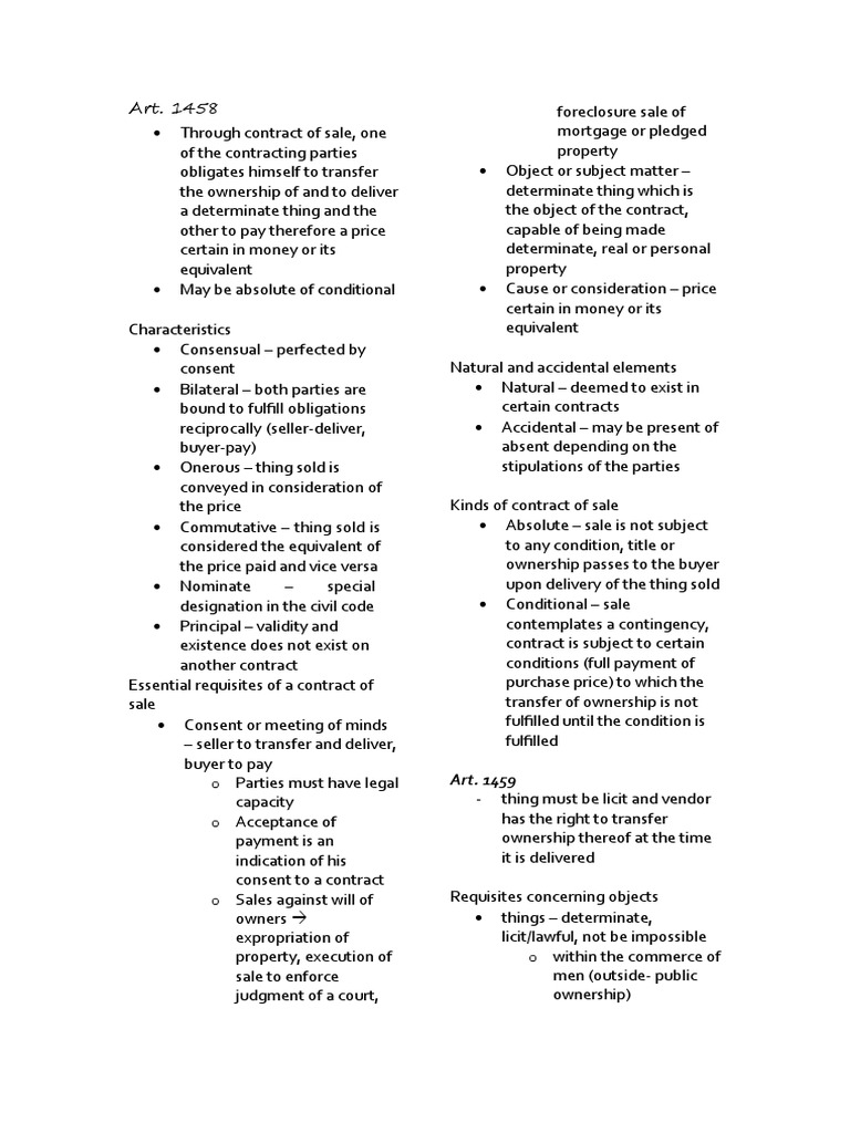 Chapter 5 Law On Sales