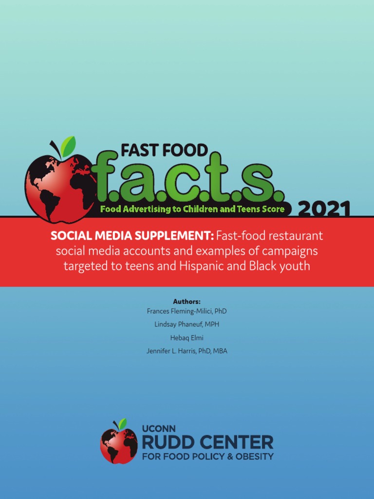 SocialMedia2021-fast Food | PDF