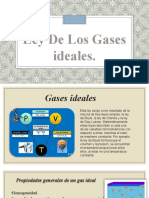 Ley de Los Gases Ideales