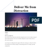 Avoiding Distractions