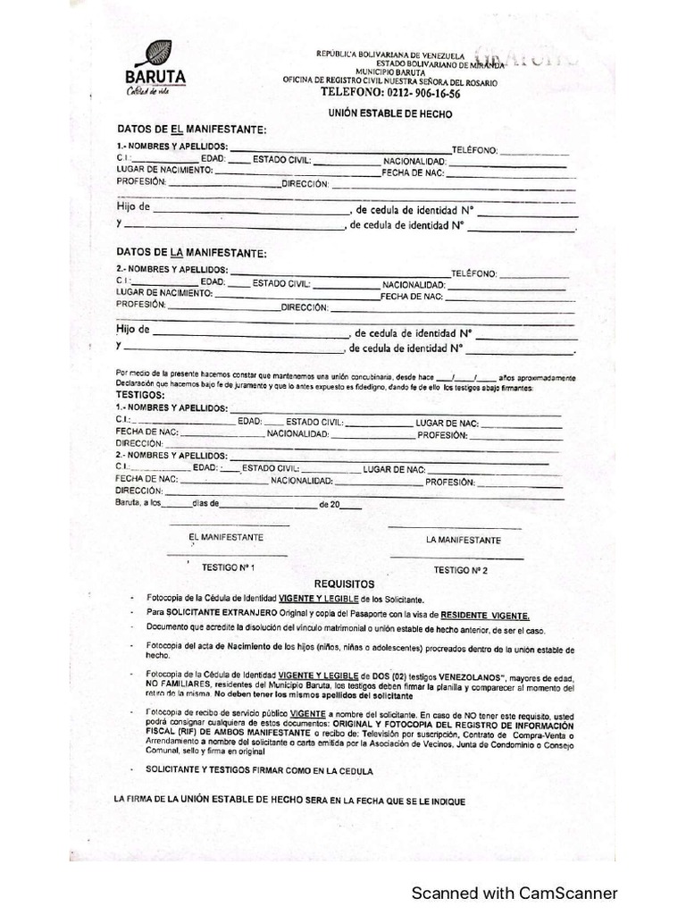 Union Estable de Hecho | PDF