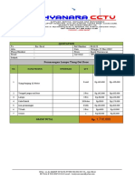 SURAT Pemasangan Lampu Outdoor Budewi