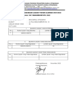 Format Laporan Penggunaan Ijazah