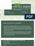 Value Inculcation