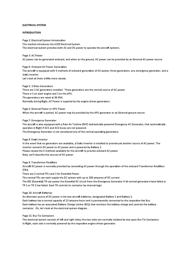 3.electrical System PDF Electric Generator Power Inverter