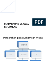 Perdarahan Di Awal Kehamilan