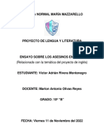 Proyecto de Lengua y Literatura J Víctor Adrián J10.B