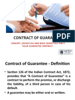 Contract of Guaranteed Off