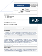 Informe de Auditoria