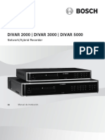 DIVAR 2000 3000 5000 Installation Manual esES 24132639883