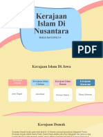 Kerajaan Islam Di Nusantara: Hafizh fmt/XIPS2/14