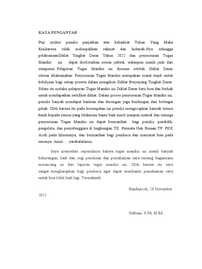 Model 1 RPPH - Naya 1 | PDF