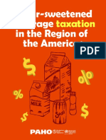 Sugar-Sweetened Beverage in The Region of The Americas: Taxation