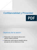 Confidencialidad y Privacidad