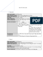 Use Case Sequence Diagram