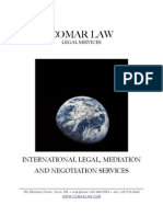 International Legal, Mediation and Negotiation