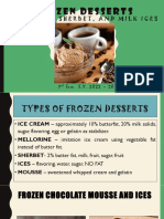 Frozen Desserts