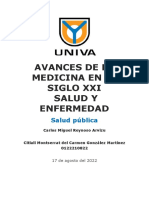 Avances medicina siglo XXI