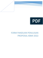 Form Kbmi 2022
