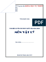 Tài Liệu Vật Lý Luyện Thi THPT Quốc Gia Năm 2020 Lớp 11 Đầy Đủ - Th.s Trần Quốc Lâm