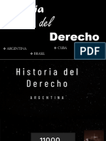Historia Del Derecho de Argentina, Brasil,Venezuela y Cuba
