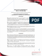 Resolucion Administrativa 011 Delegación de Firma de La Maxima Autoridad Registral