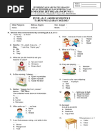 Latihan Soal Bahasa Inggris Kelas 2 SD | PDF | Linguistic Morphology ...