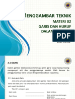 Materi 02 - Garis Dan Huruf