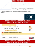 S10.s2 Pruebas No Parametricas - Prueba de Signos - Rachas