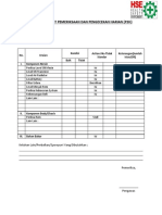 Form Checklist p2h Heavy Equipment