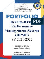 RPMS Portfolio 2021-2022