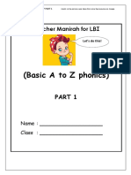 Basic Phonics (Teacher Manirah For Lbi)